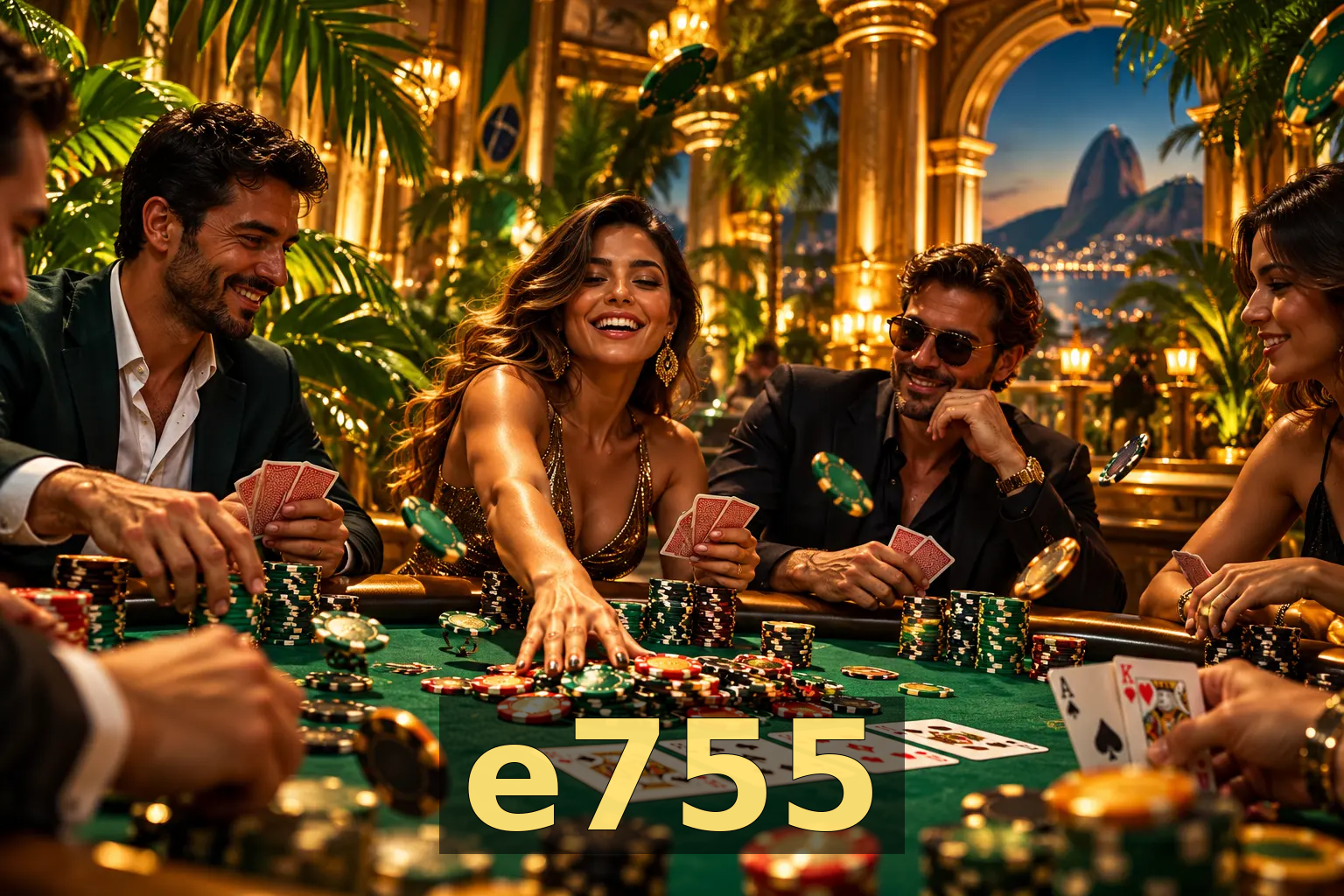 Apostas esportivas ao vivo na e755